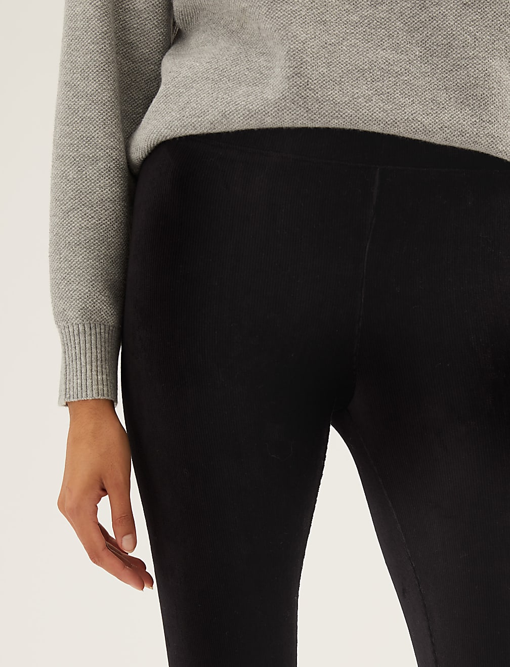 Cord High Waisted Legging