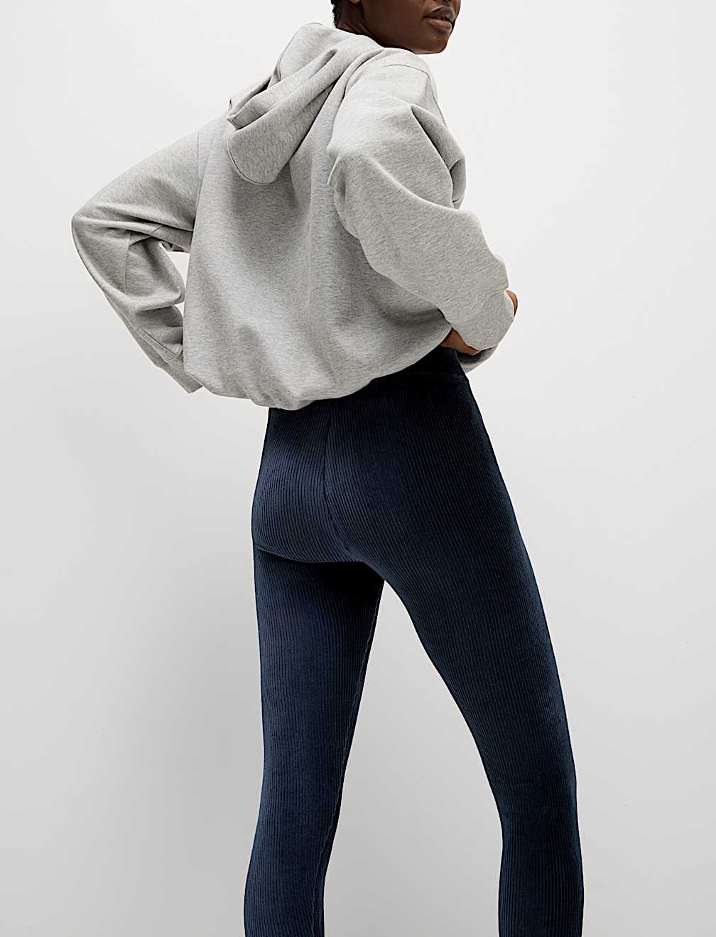 Cord High Waisted Leggings