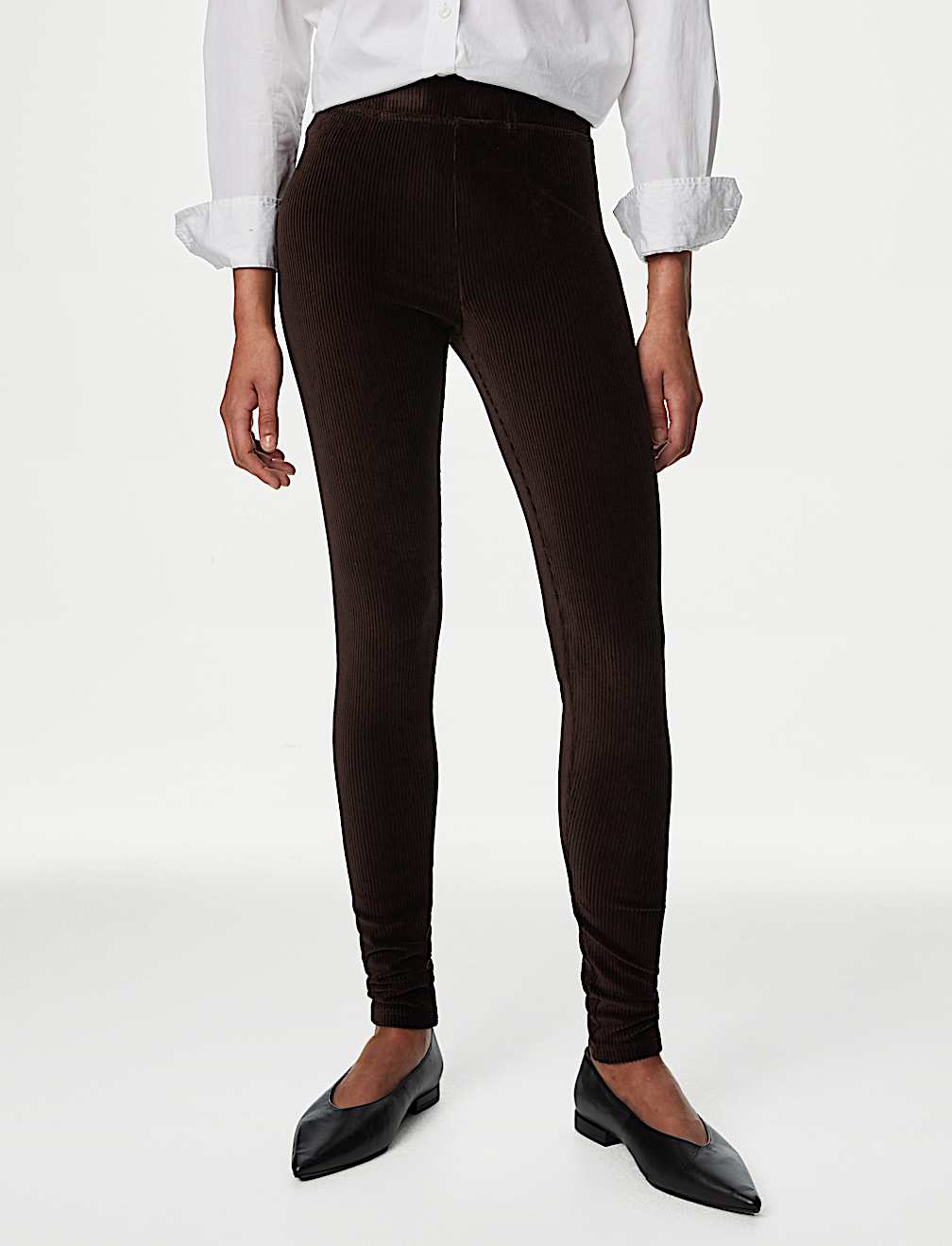 Cord High Waisted Leggings