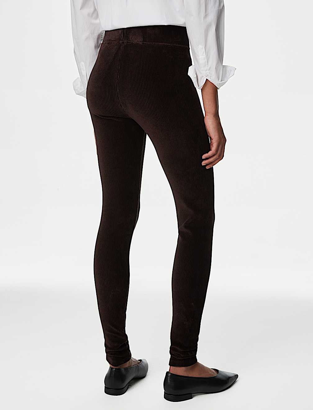 Cord High Waisted Leggings