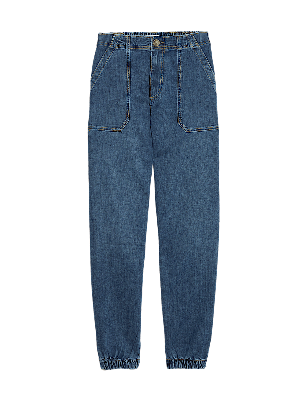 Cotton Blend Slim Fit Joggers