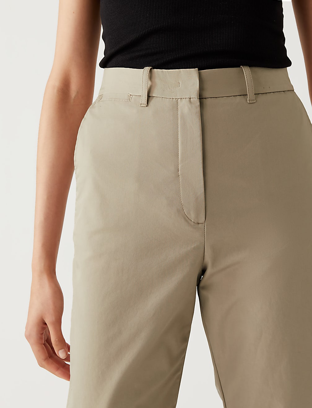 Cotton Rich Tapered Chinos