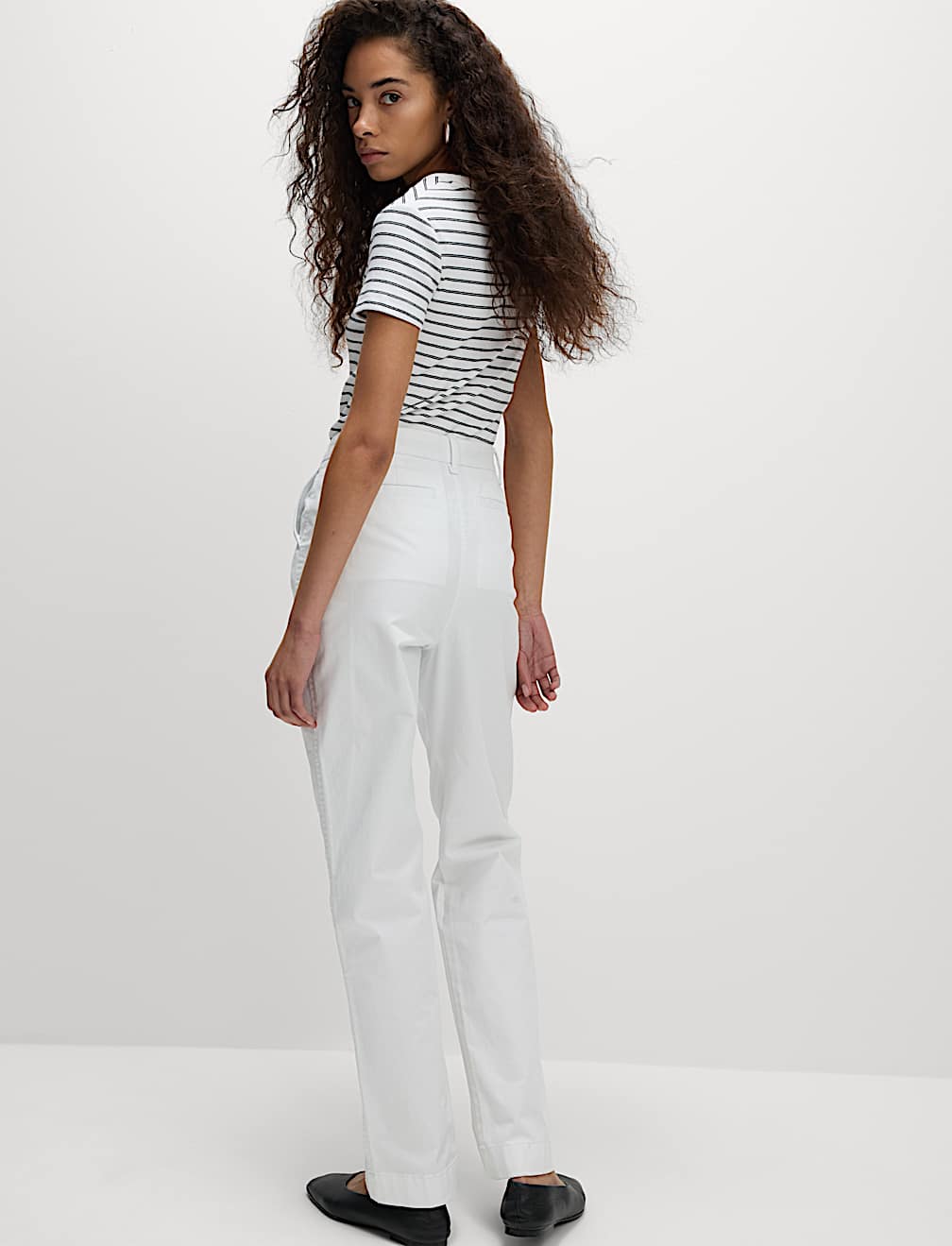 Cotton Rich Straight Leg Chinos