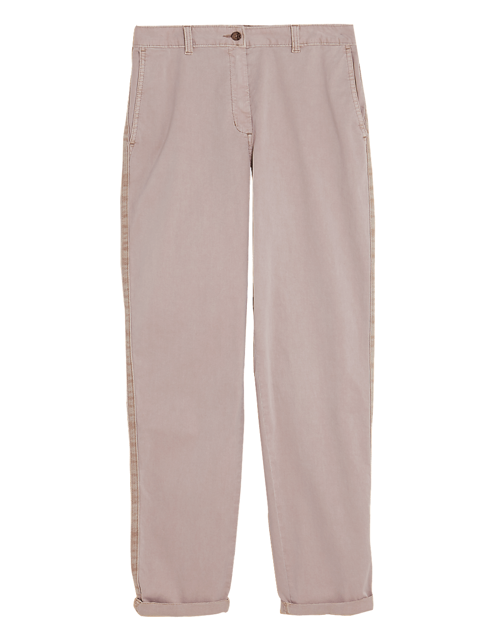 Cotton Rich Tapered Ankle Grazer Chinos