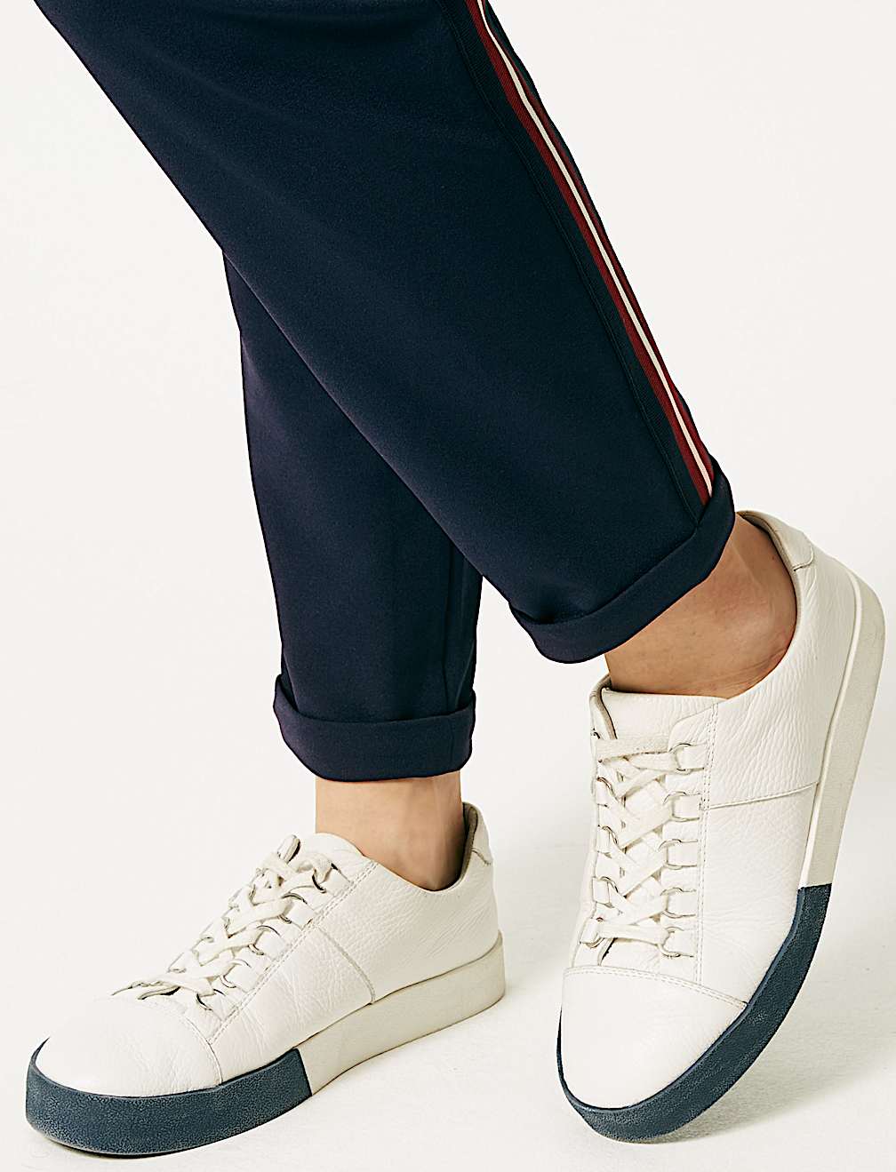 Tapered Leg Side Stripe Joggers
