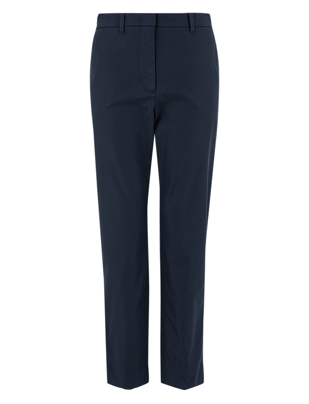 Cotton Straight Leg Chinos