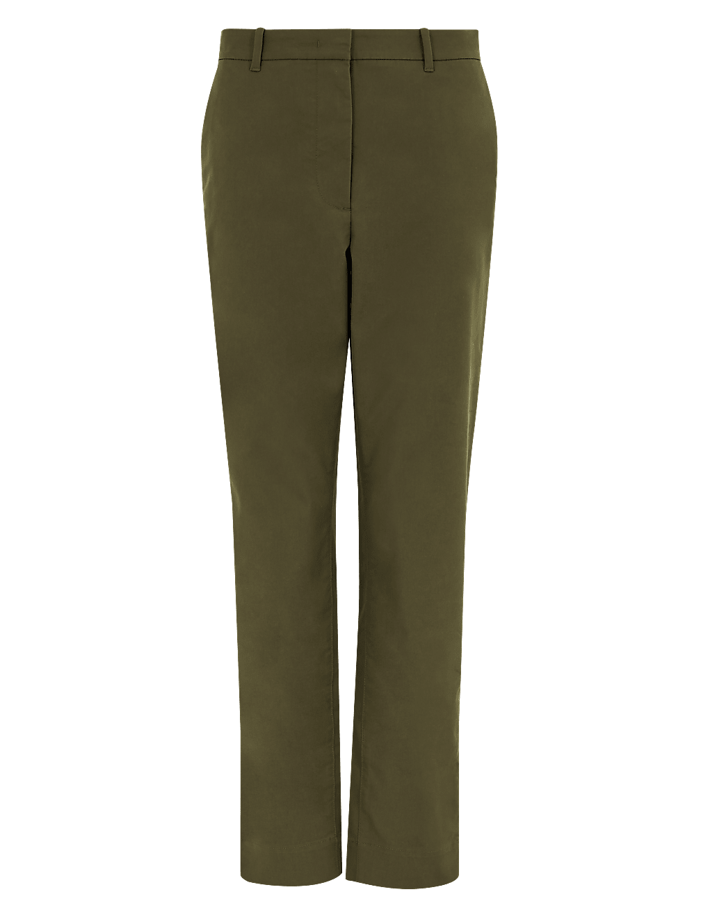 Cotton Straight Leg Chinos