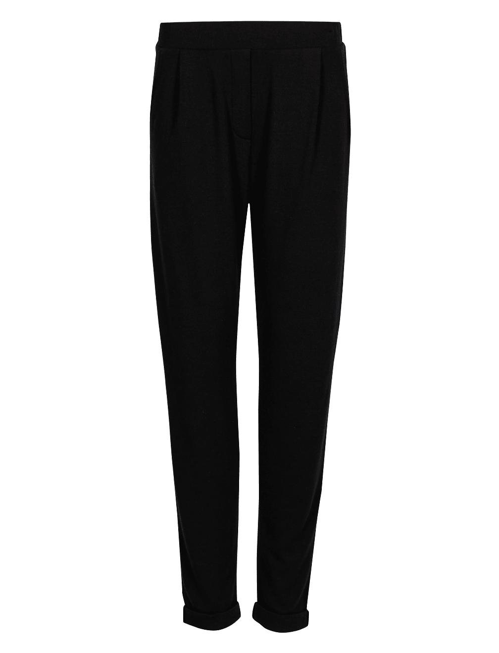 Jersey Tapered Leg Trousers