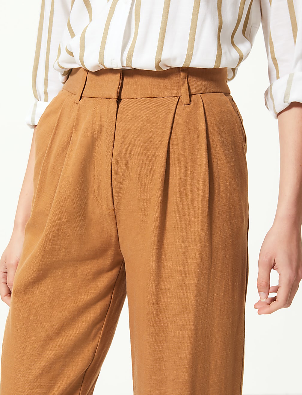 Ankle Grazer Peg Trousers