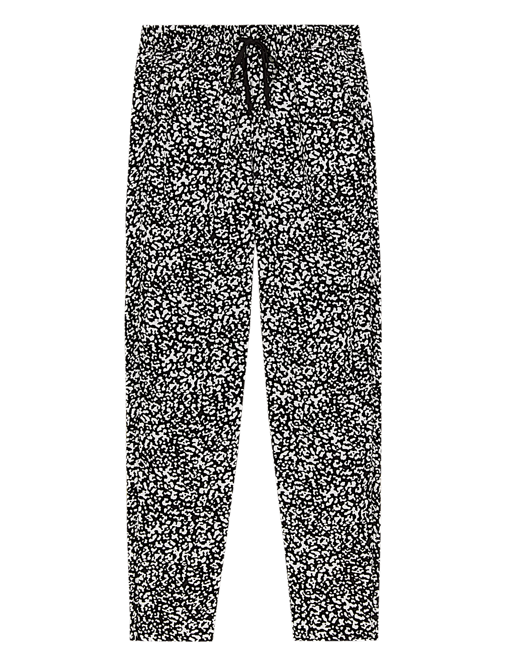 Linen Rich Tapered Ankle Grazer Trousers