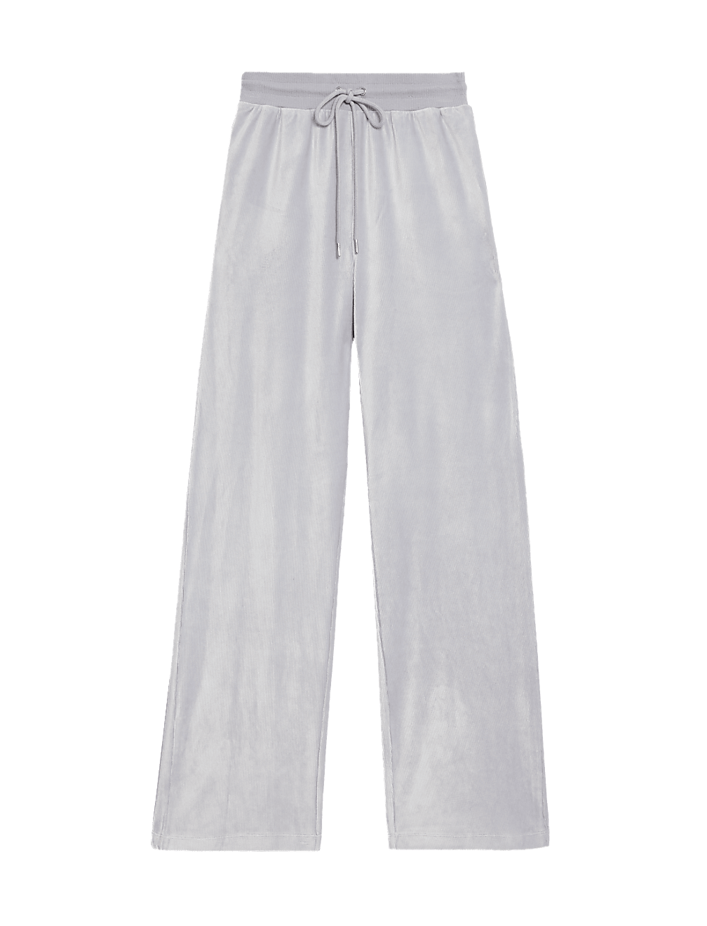 Velour Wide Leg Joggers