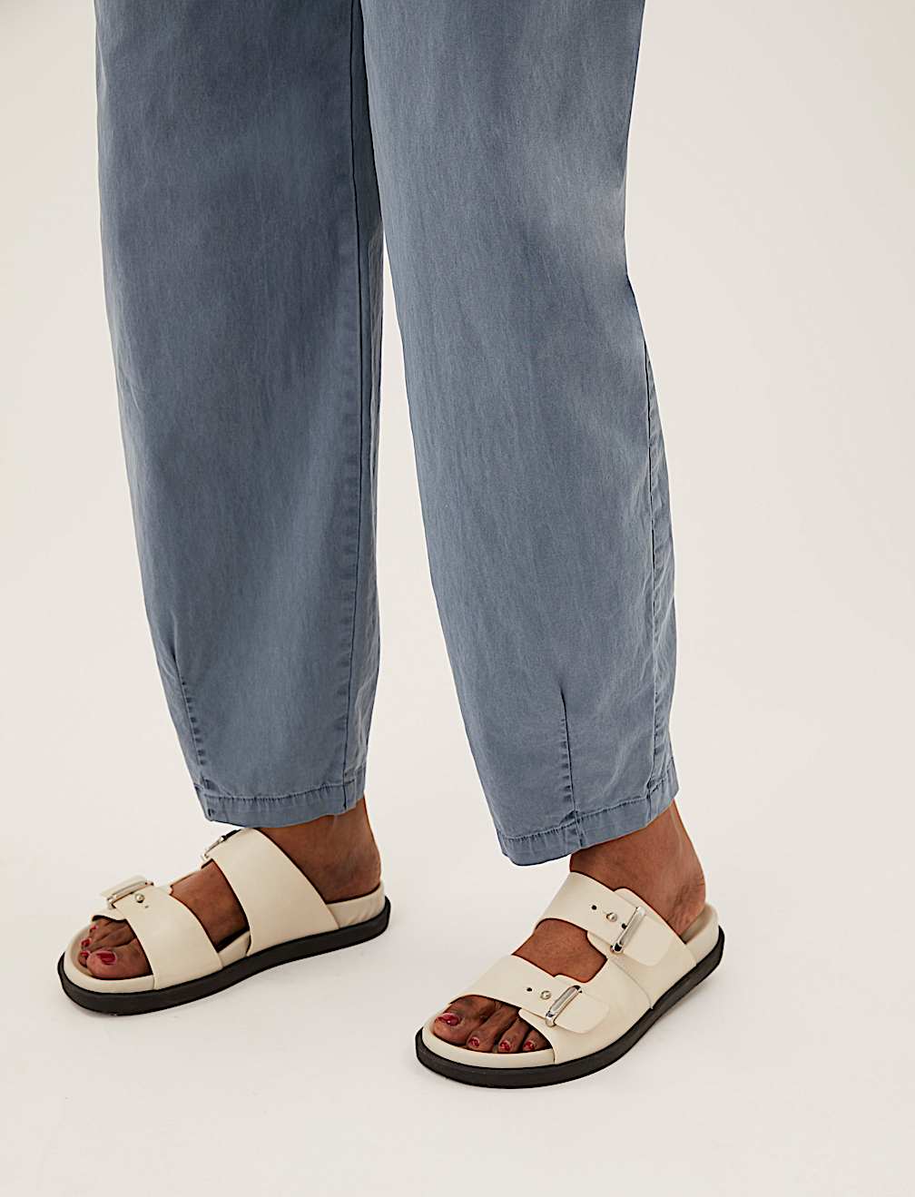 Cotton Rich Balloon Ankle Grazer Chinos
