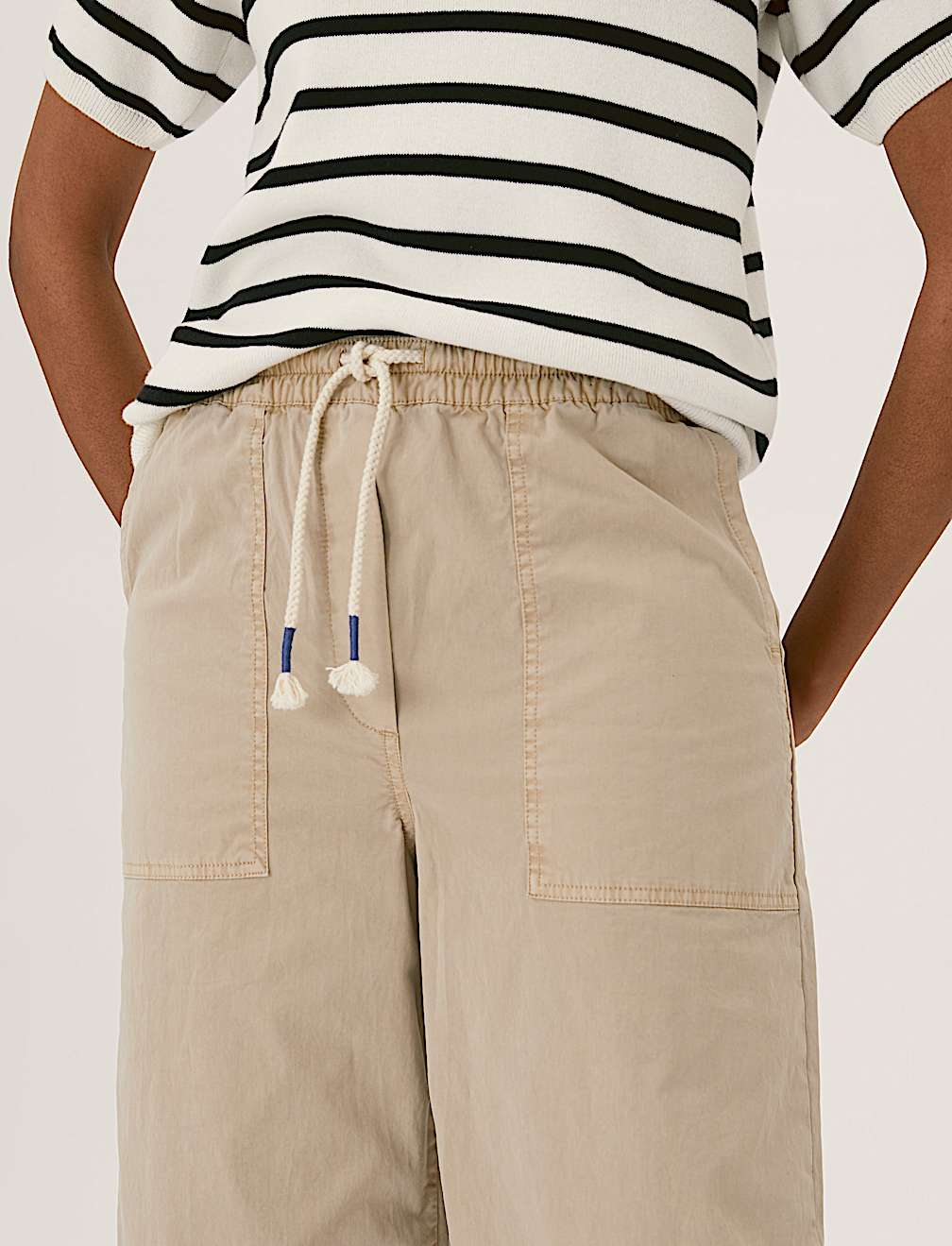 Cotton Rich Balloon Ankle Grazer Chinos