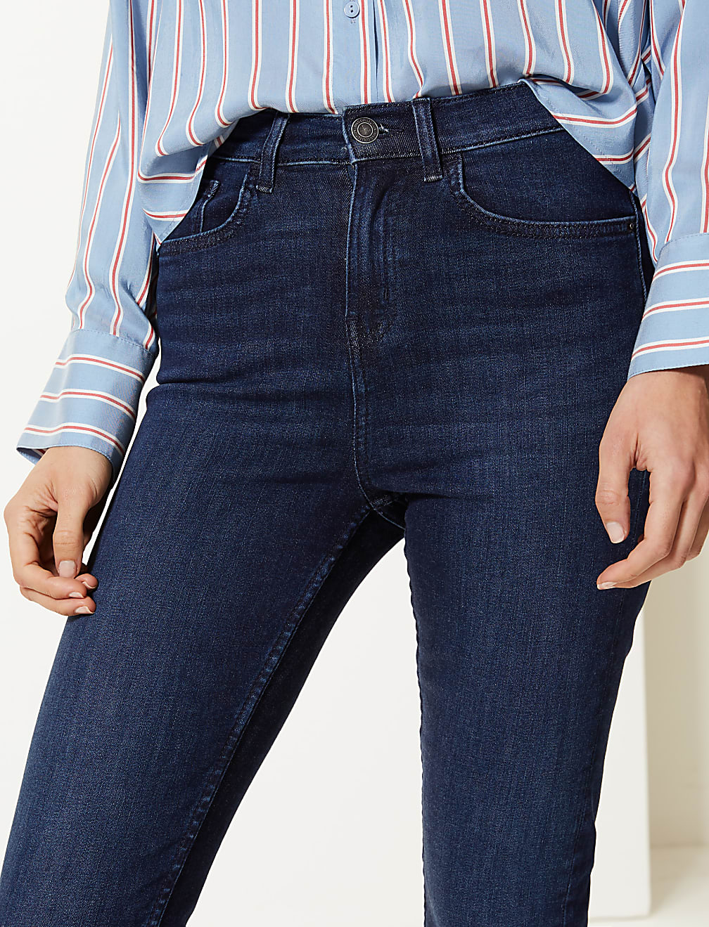 360 Contour Mid Rise Slim Leg Jeans