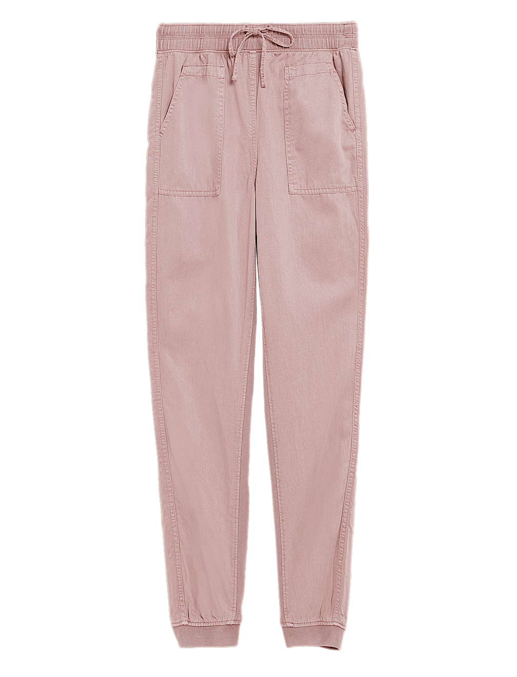 Tencel&trade; Blend Cuffed Ankle Grazer Joggers