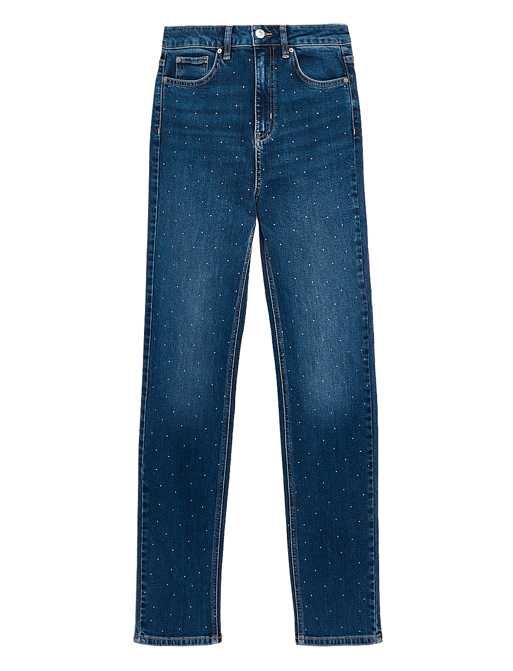 Sienna Embellished Straight Leg Jeans