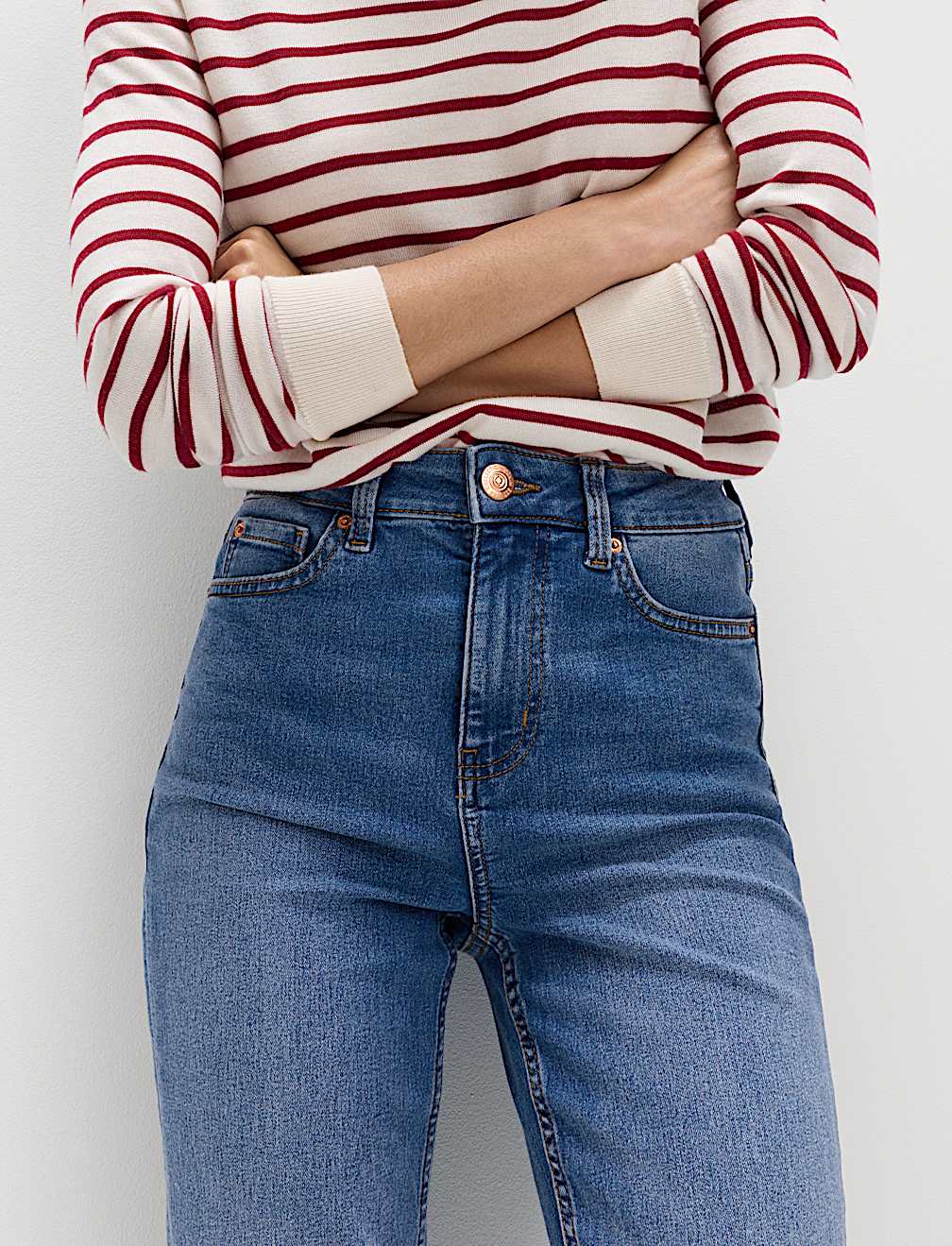 Sienna Straight Leg Jeans with Stretch