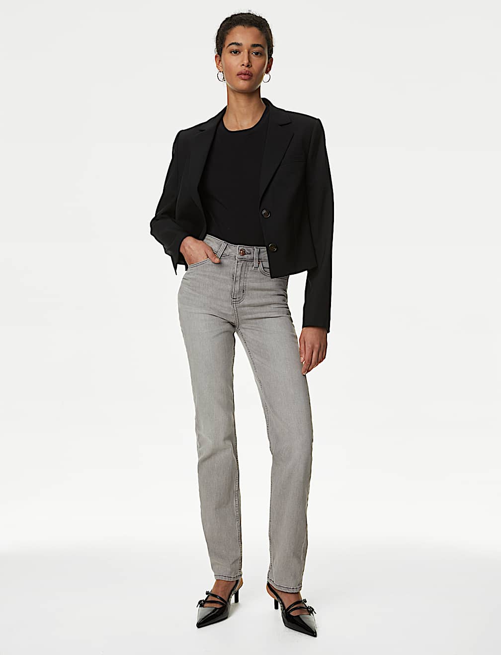 Sienna Straight Leg Jeans with Stretch
