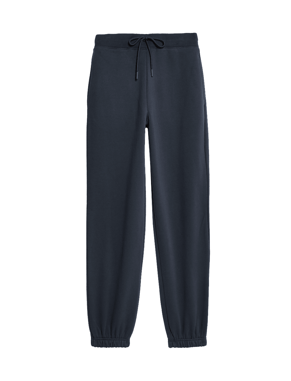 Cotton Rich Drawstring Cuffed Joggers