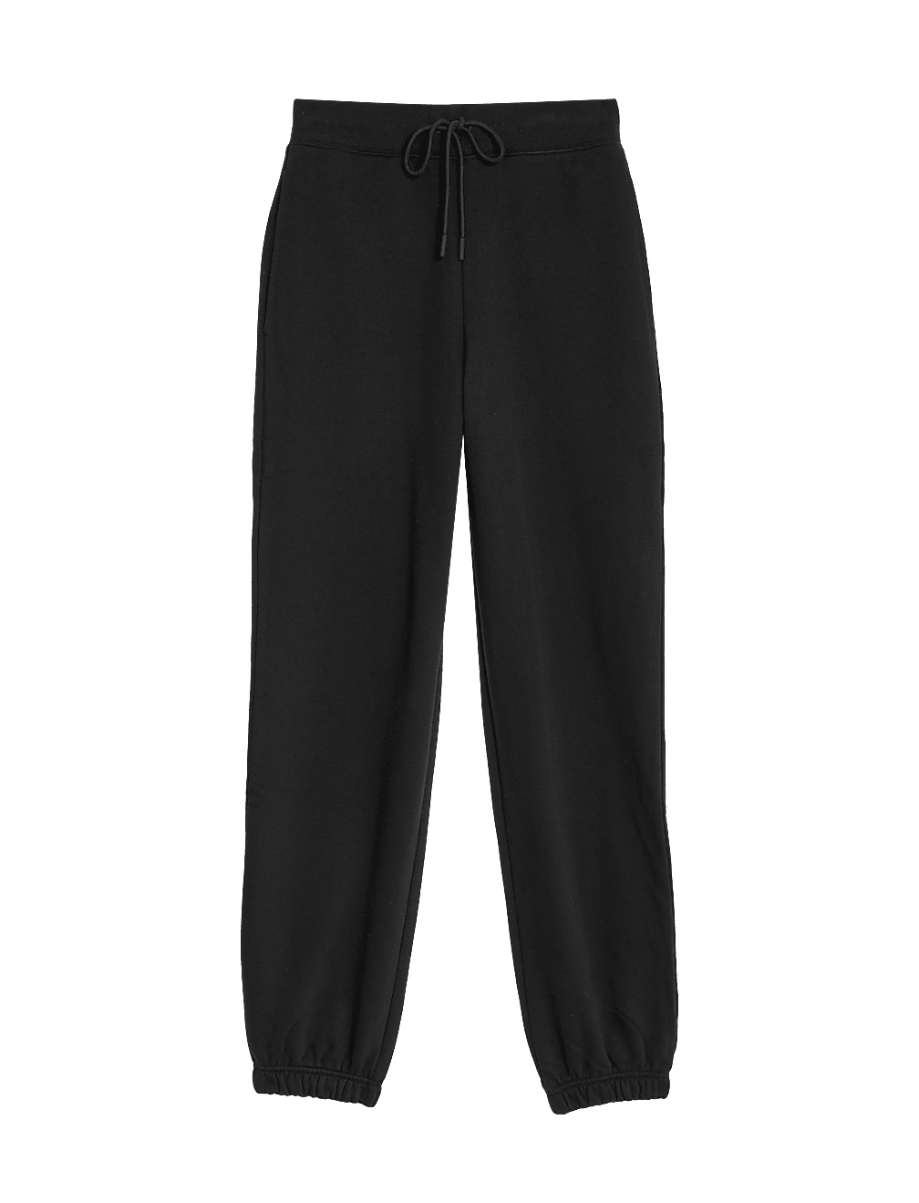 Cotton Rich Drawstring Cuffed Joggers