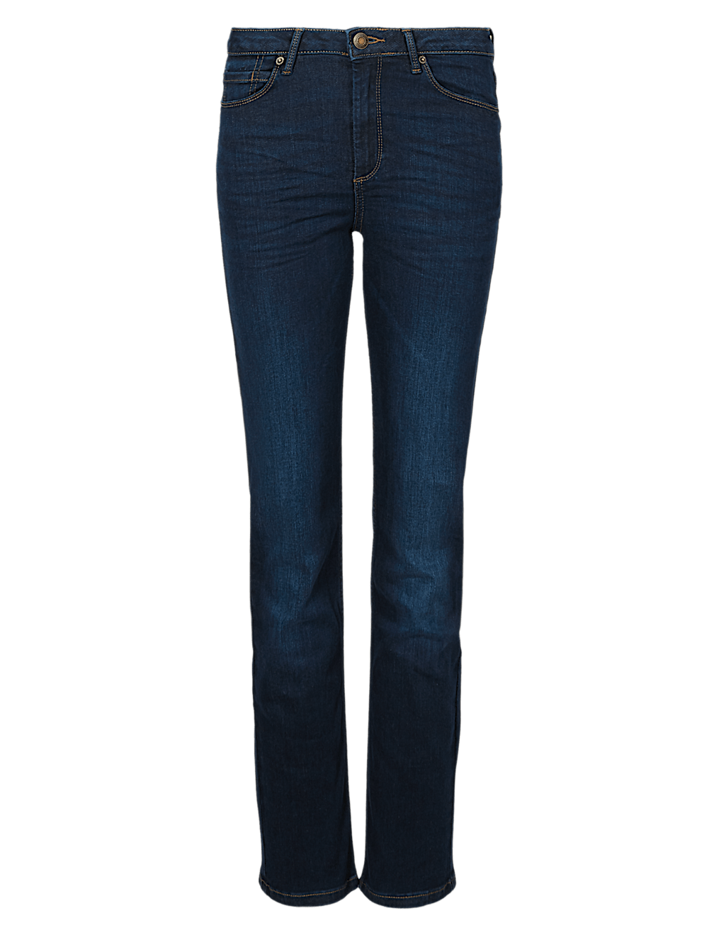 Sculpt & Lift Mid Rise Straight Leg Jeans