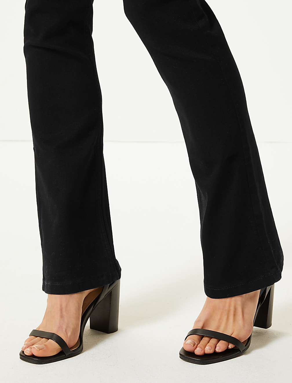 Mid Rise Bootcut Jeans
