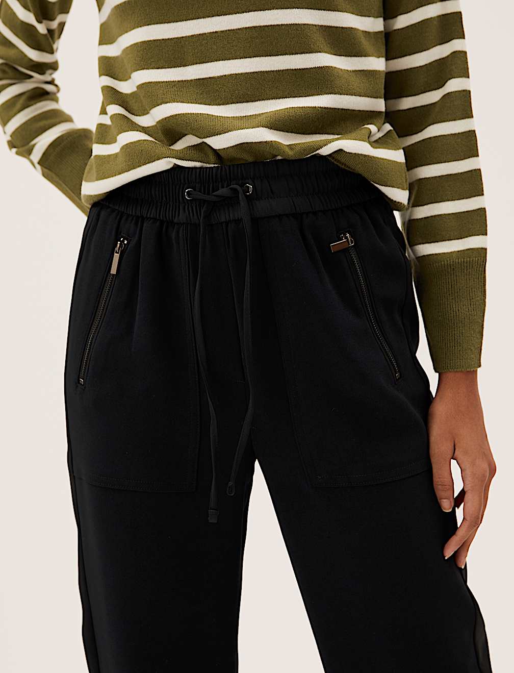 Side Panel Woven Jogger