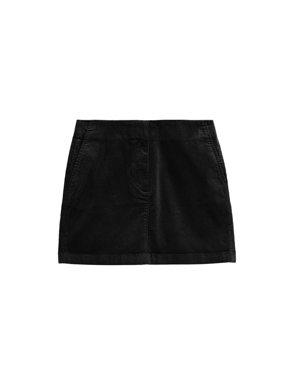 Cord Mini A-Line Skirt