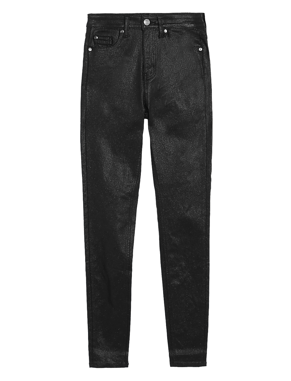 Ivy Shimmer High Waisted Skinny Jeans