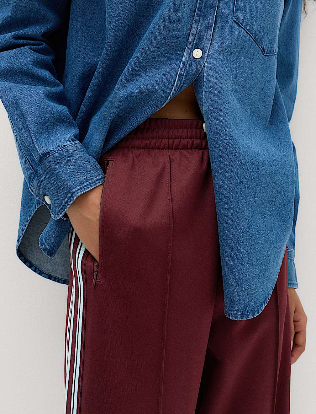 Side Stripe Straight Leg Joggers