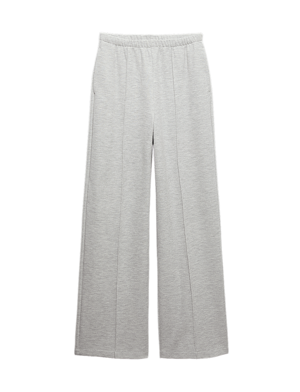 Cotton Rich Pintuck Wide Leg Trousers