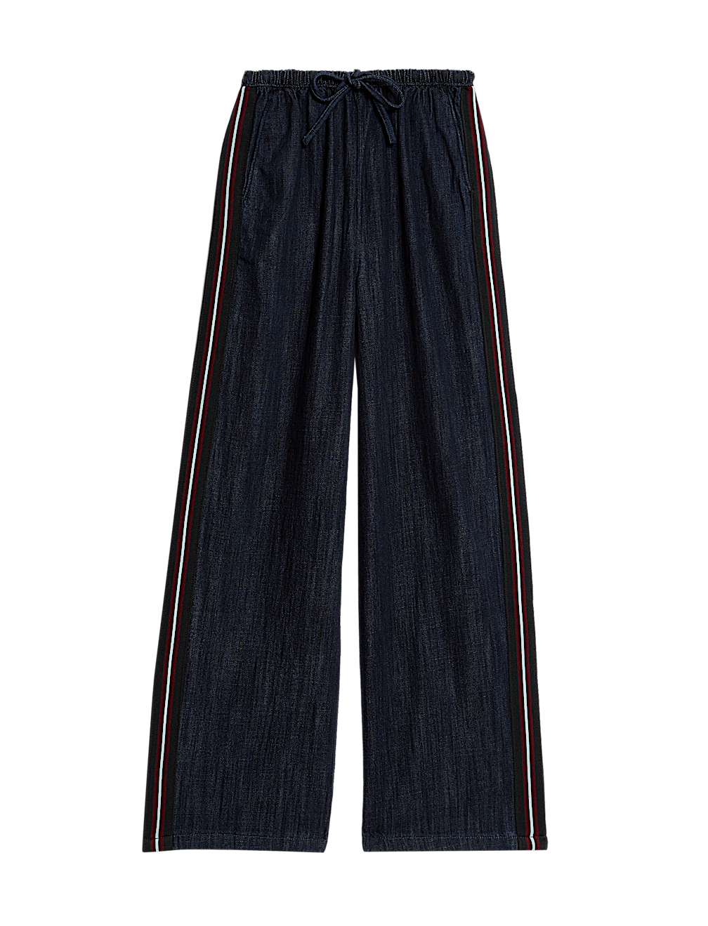 Denim Wide Side Stripe