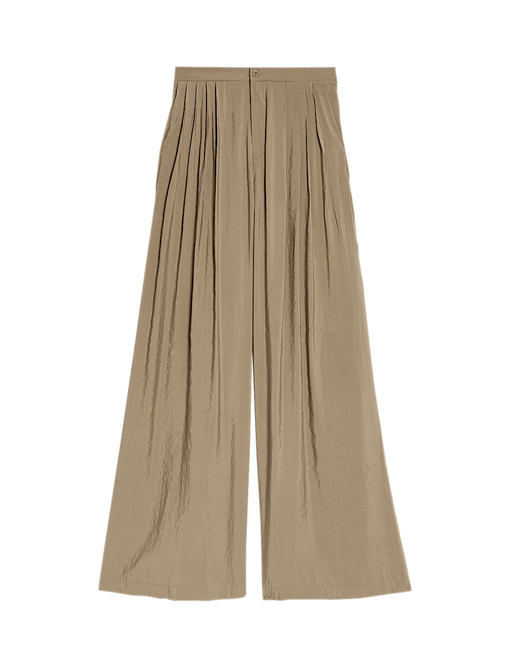 Pleated Palazzo Trousers