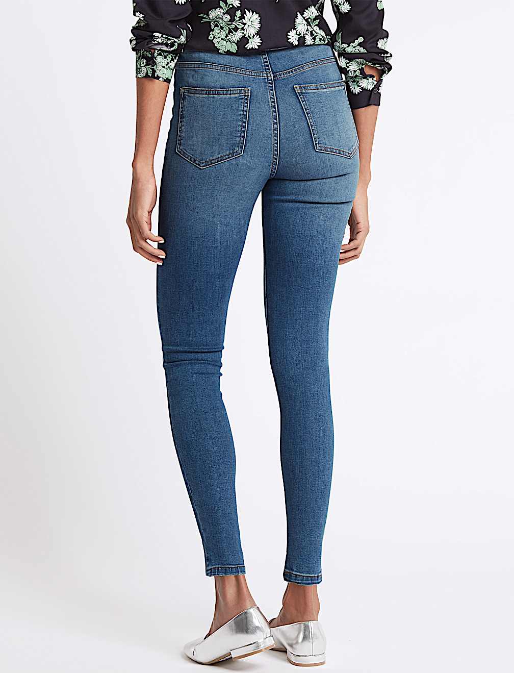High Waist Super Skinny Jeans