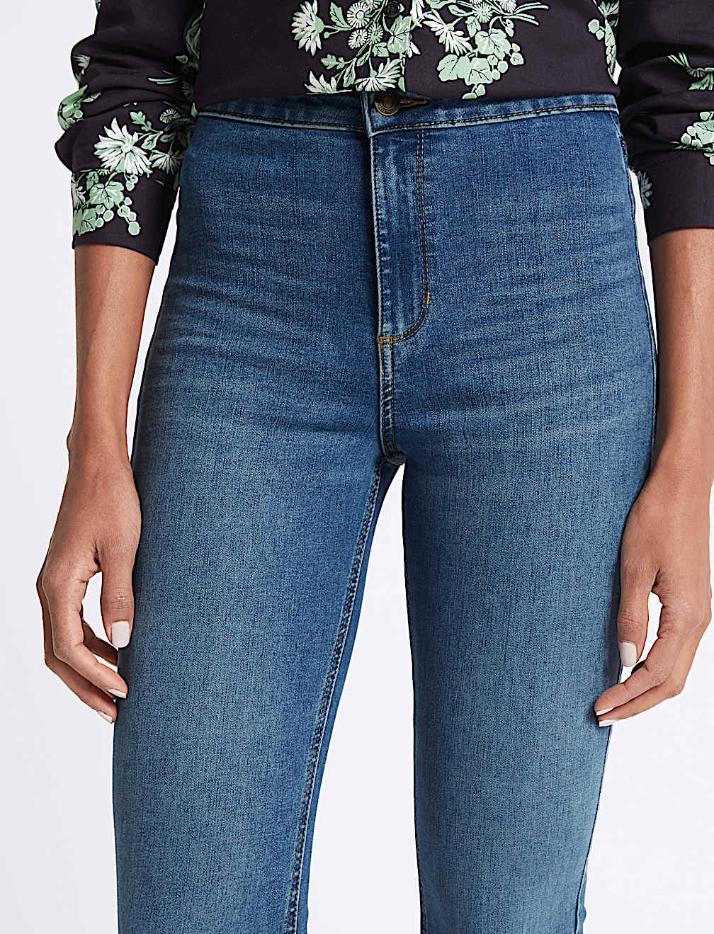High Waist Super Skinny Jeans