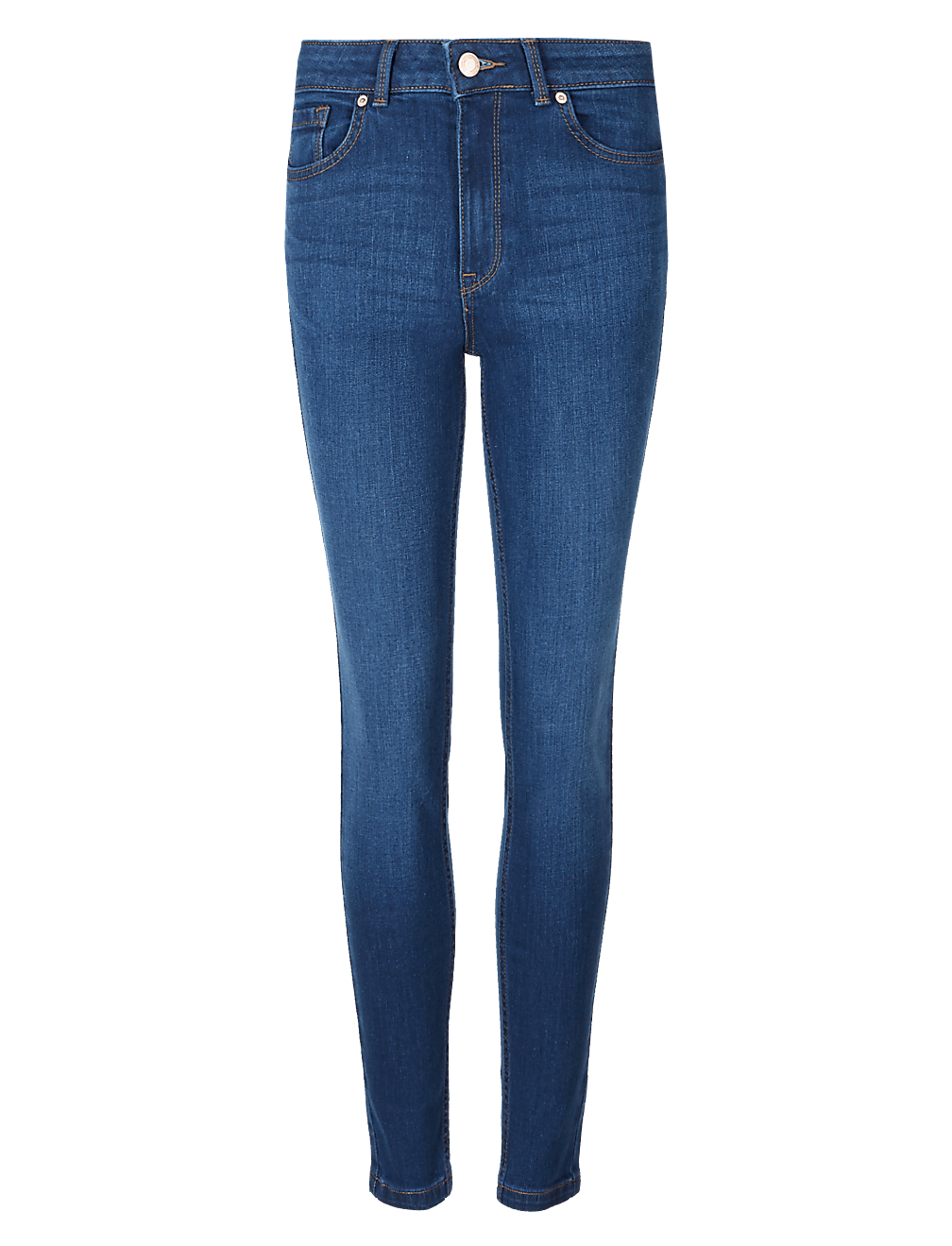 Ozone Mid Rise Skinny Leg Jeans
