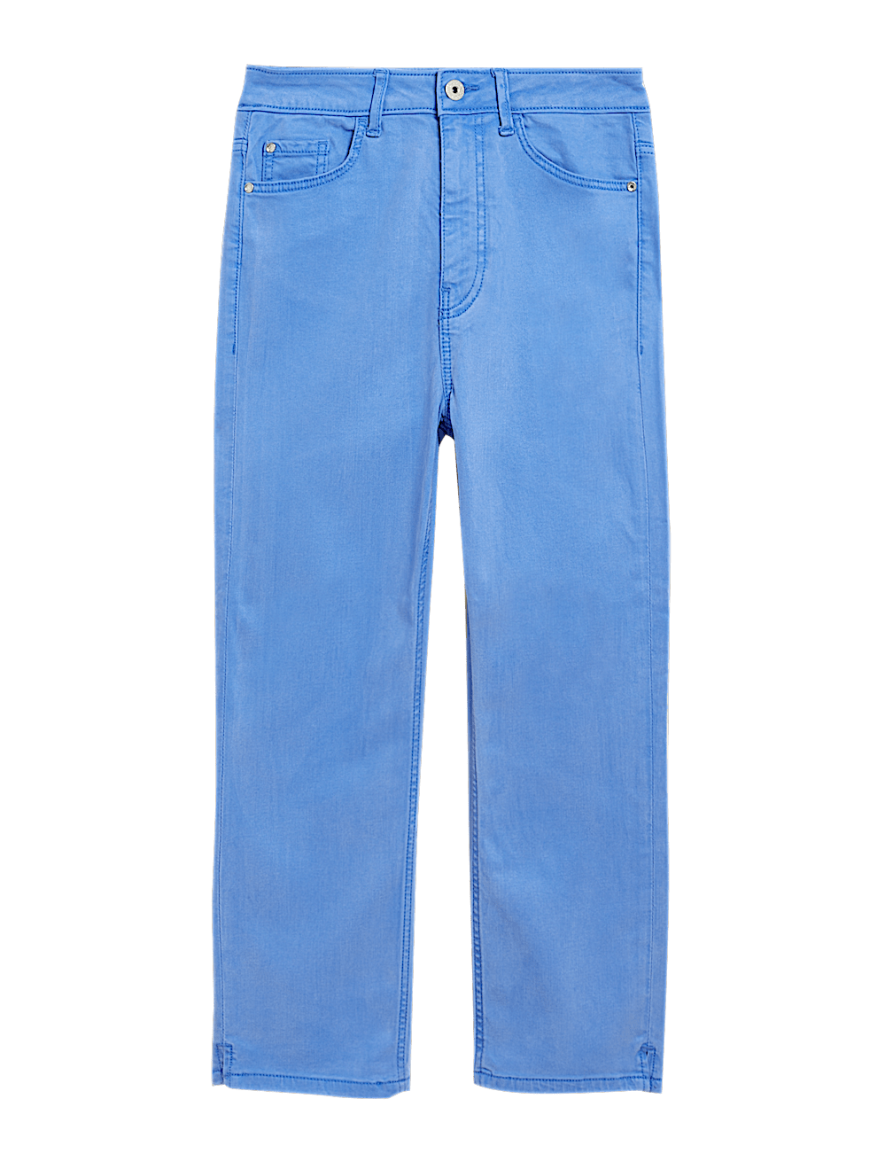 Supersoft High Waisted Skinny Cropped Jeans