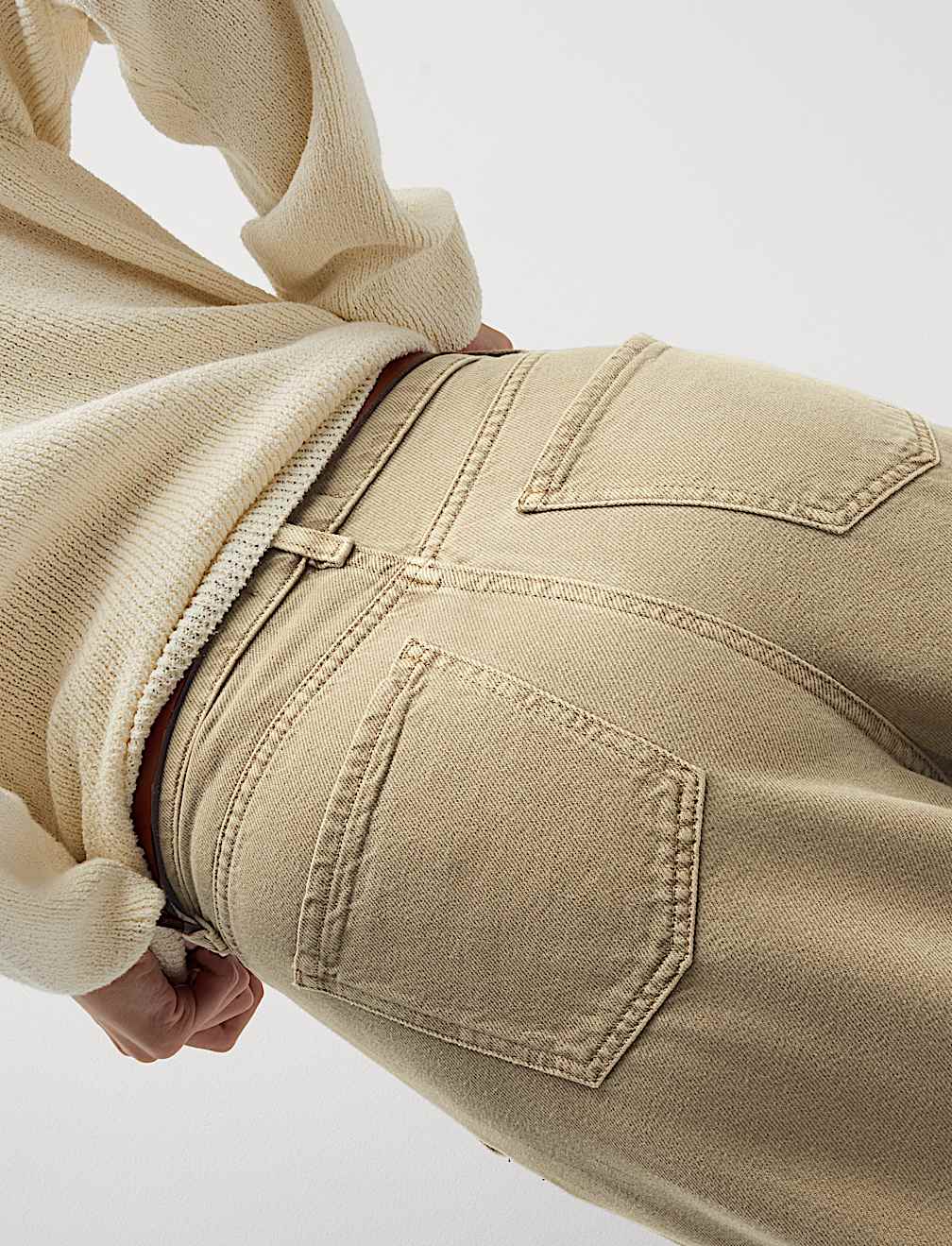 Cotton Rich Palazzo Trousers