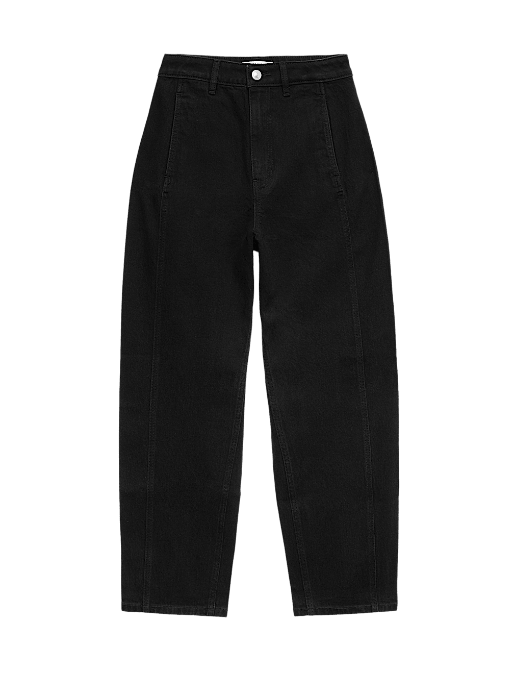 Cotton Rich High Waisted Carrot Leg Jeans