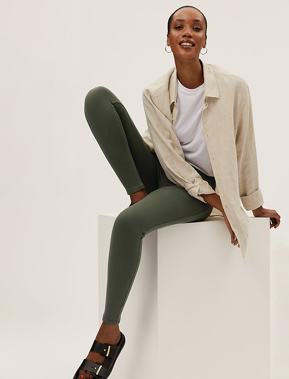 Cosy High Waisted Jeggings