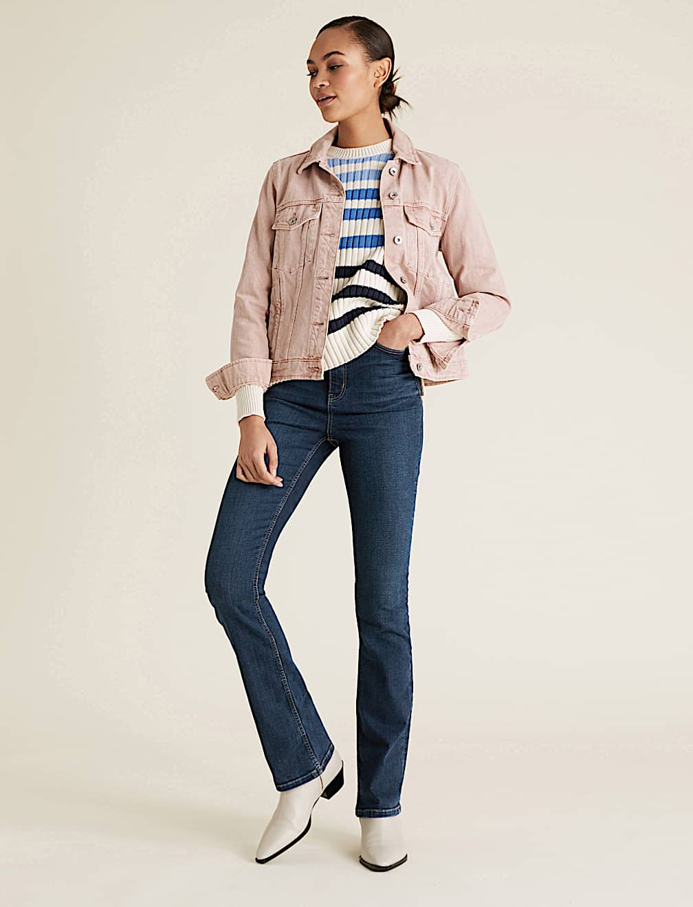 The Slim Flare Jeans