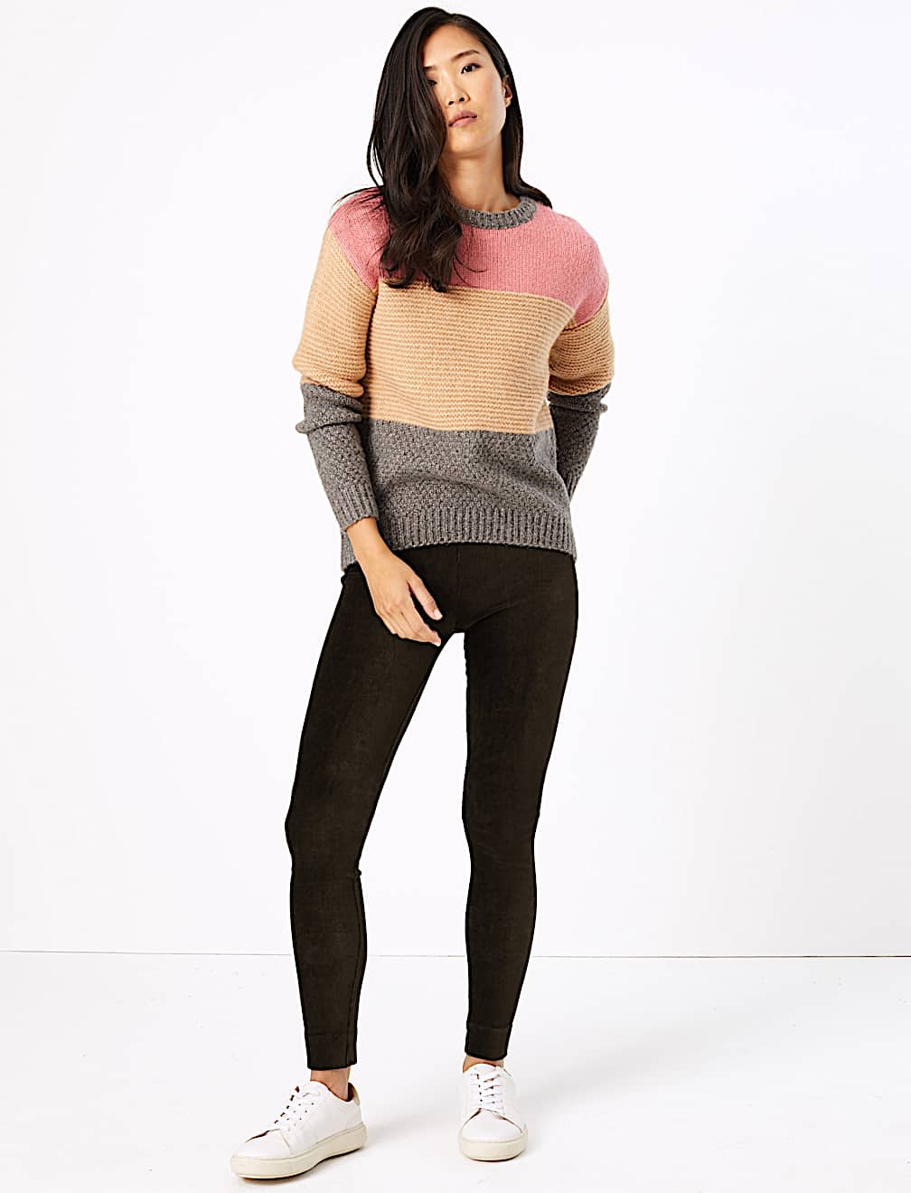 Corduroy High Waisted Leggings