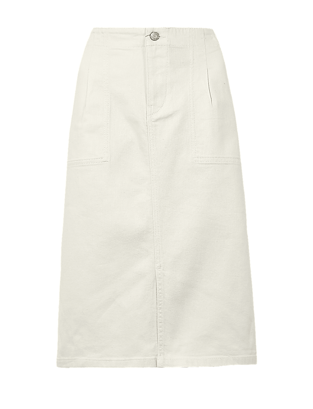 Utility Denim Skirt