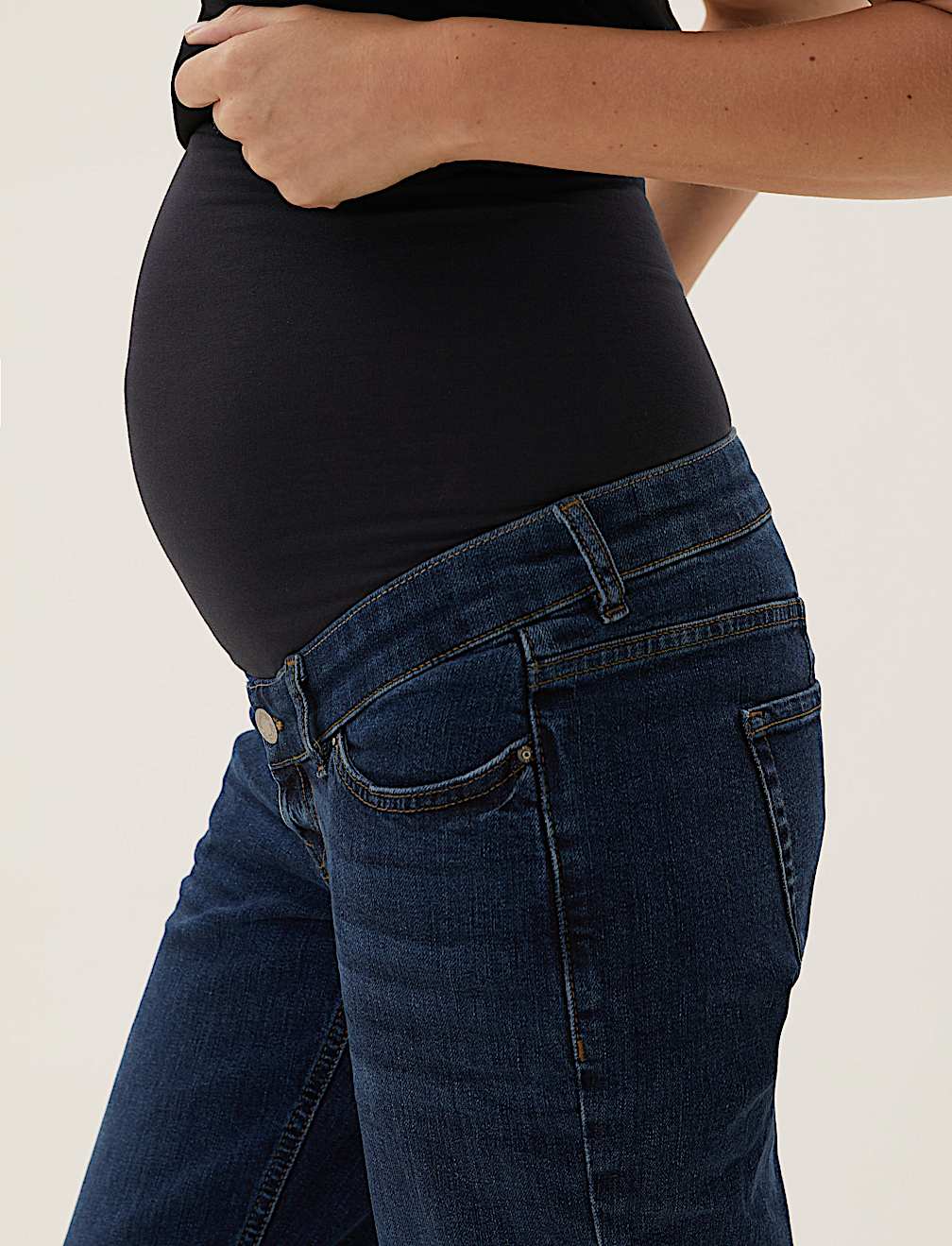 Maternity Mom Tapered Jeans
