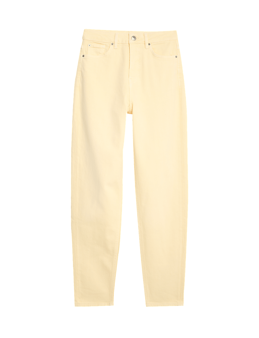 Mom High Waisted Tapered Ankle Grazer Jeans