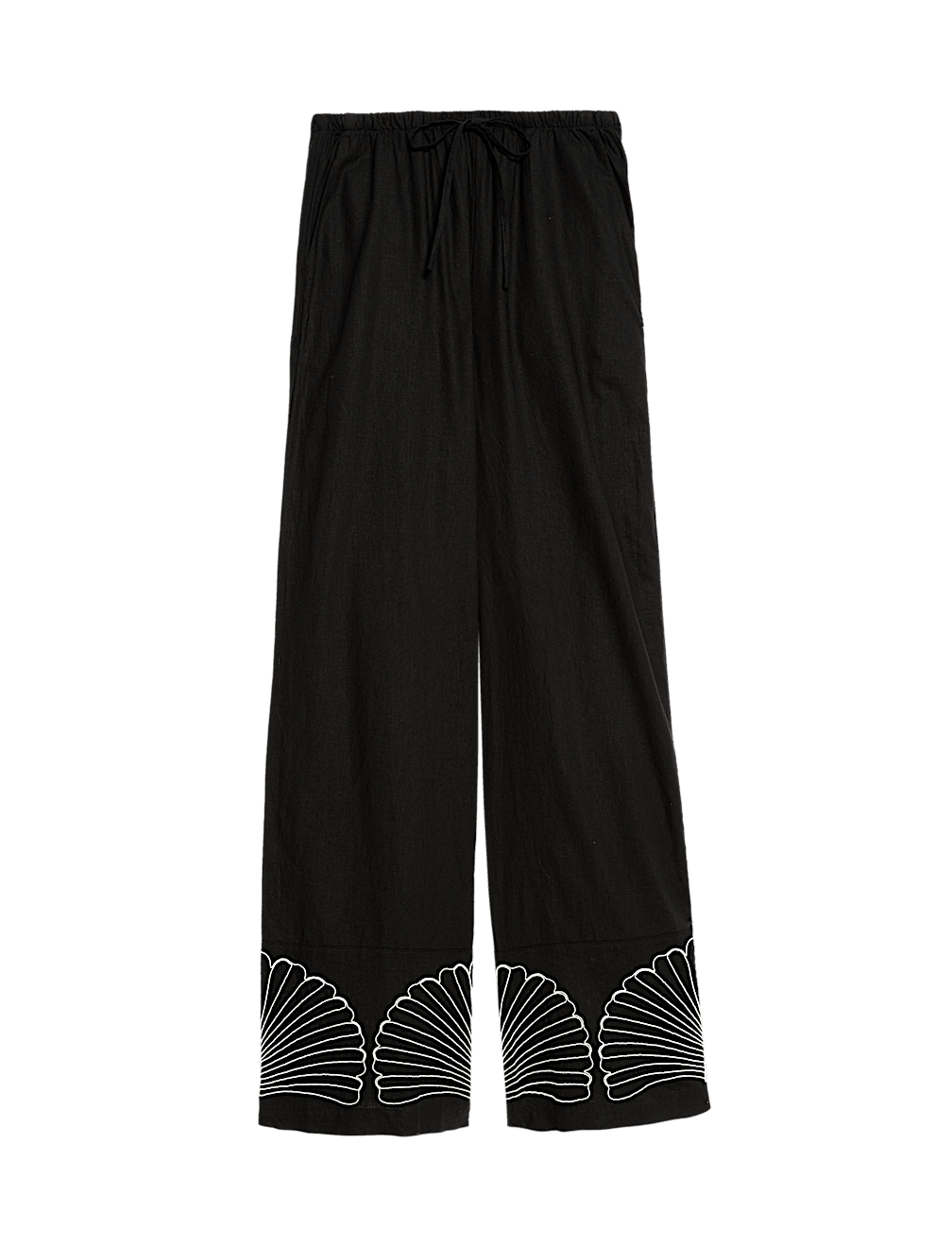 Embroidered LV wide co-ord