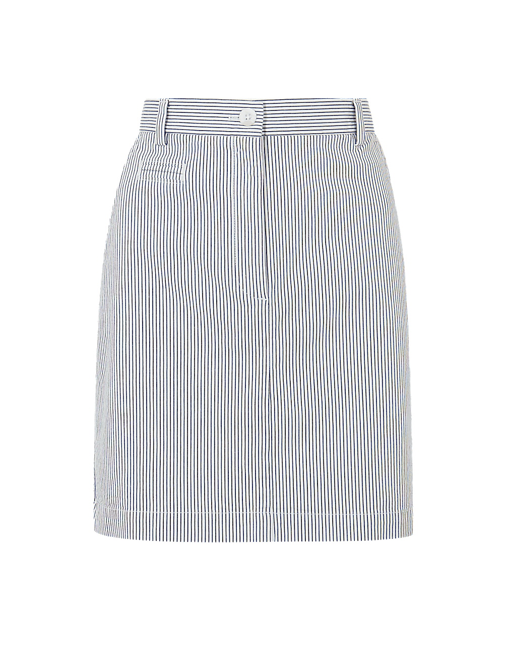 Striped A-Line Mini Skirt