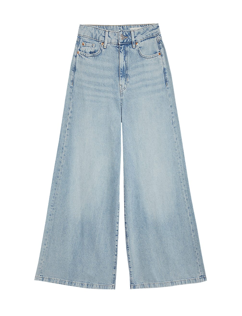 Lyocell™ Blend Wide Palazzo Leg Jeans