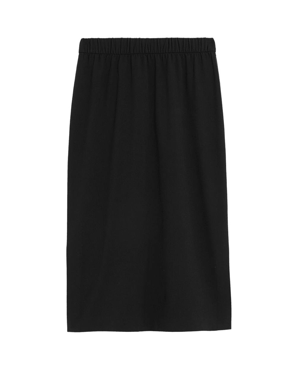 Side Split Midi Pencil Skirt