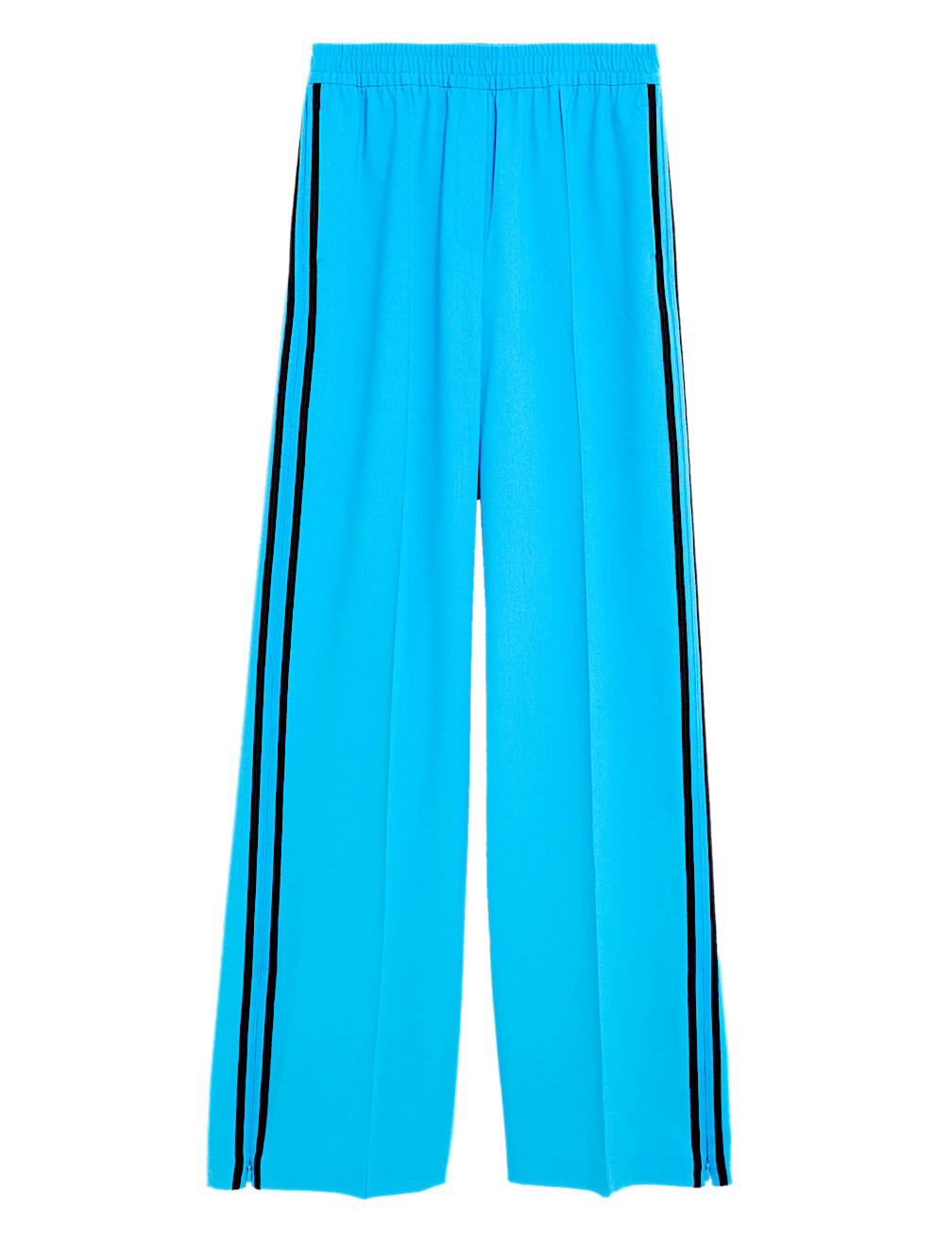 Side Stripe Wide Leg Trousers